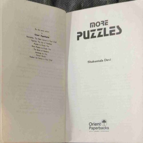 MORE PUZZLES.