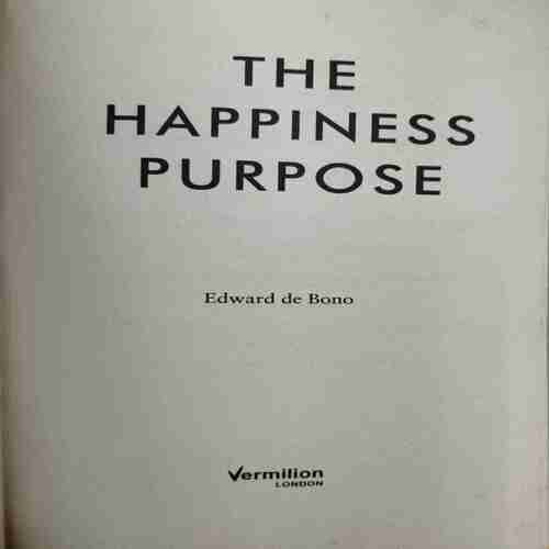 The Happiness Purpose