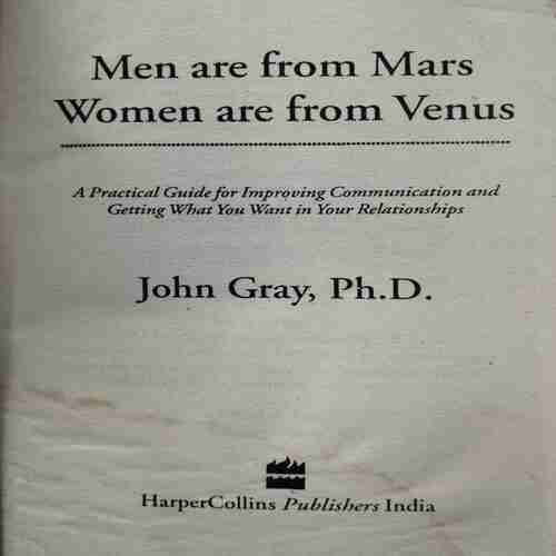 Men Are From Mars , Women Are' From Venus (John Gray )