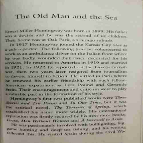 The Old Man And The Sea(Ernest Hemingway)