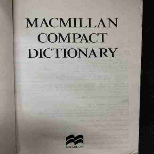 Macmillan Compact Dictionary