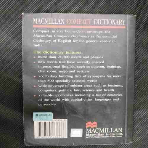 Macmillan Compact Dictionary