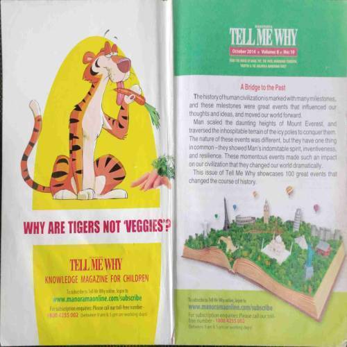 TELL ME WHY (October 2014 .VOLUME 8 . NO 10)