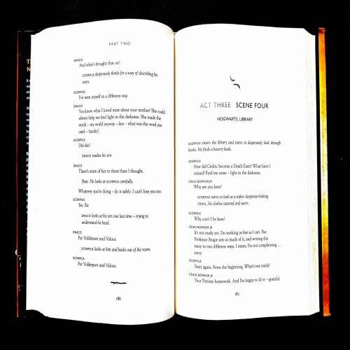 Harry Potter And The Cursed Child ( Part 1 & 2 ) .