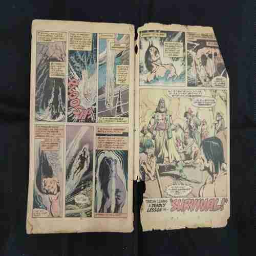 TARZAN PASSAGE TO PELLUCIDAR (COVER LESS AND LAST PAGE LEFT SIDE LITTLE CUT)