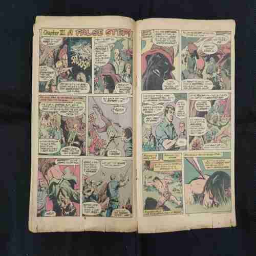 TARZAN PASSAGE TO PELLUCIDAR (COVER LESS AND LAST PAGE LEFT SIDE LITTLE CUT)