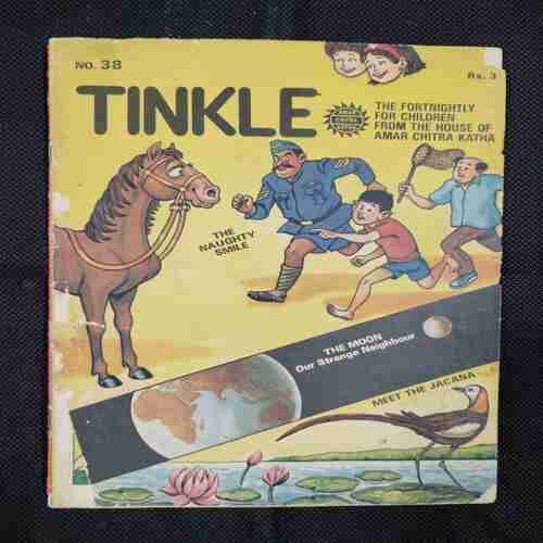 TINKLE (NO-38) (FRONT COVER DOWN CORNER SIDE LITTLE CUT)