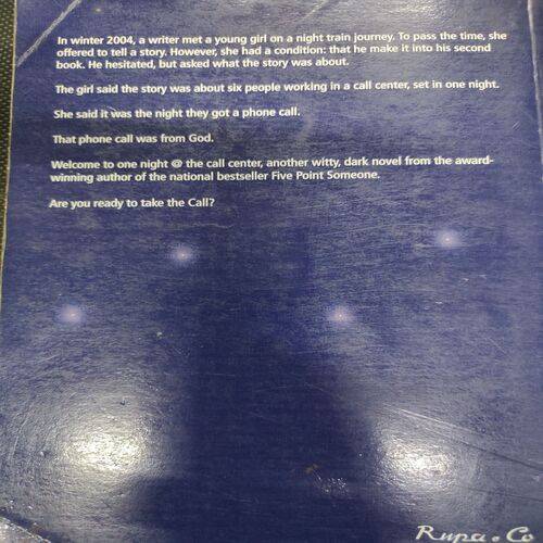 One Night @ The Call Center . ( By Chetan Bhagat ).