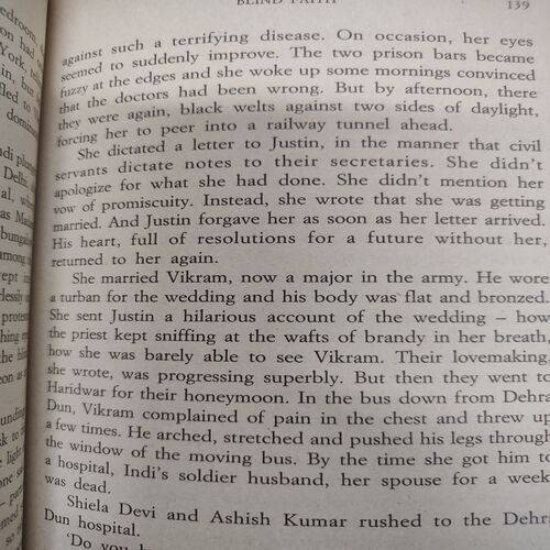 Blind Faith ( Sagarika Ghose ).