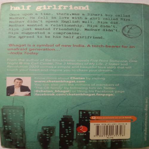 Half Girlfriend (By Chetan Bhagat)