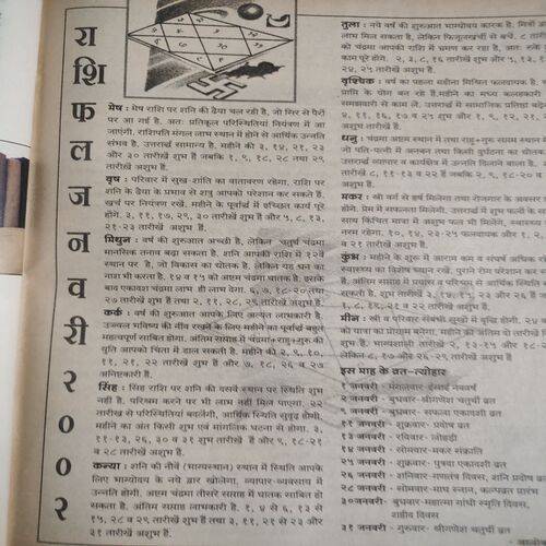 Meri Saheli . Edition :- ( January - 2002 ) .