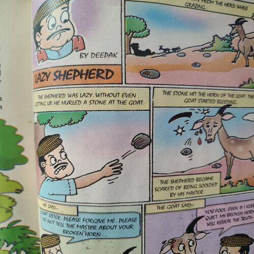 Champak . Edition :- ( June - 1st - 2007 ). Front Cover & Back Cover Damage .