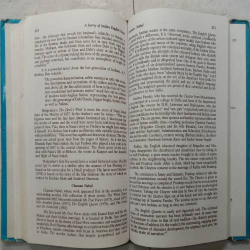A Survey Of Indian English Novel (By Dr. Satish Kumar)