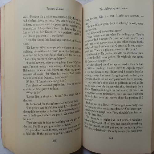 The Silence Of The Lambs (By Thomas Harris)