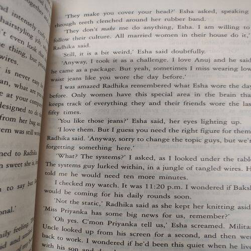 One Night @ The Call Center . ( By Chetan Bhagat ).