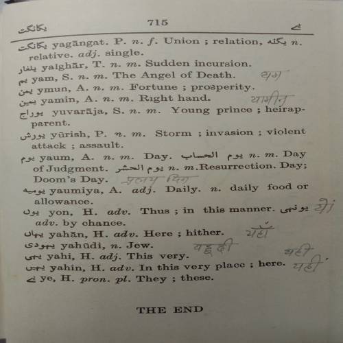 Concise Twentieth Century Dictionary (Urdu To English)
