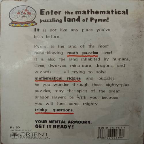 Fantastic Books Of Math Puzzles