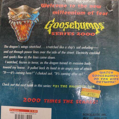 Goosebumps Series 2000 . ( R.L. Stine ) .