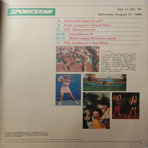 Sportstar (August 27, 1988)