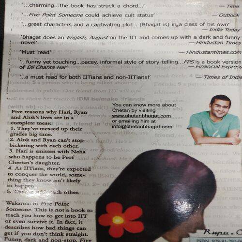 Five Point Someone What Not To Do At IIT ! . ( Chetan Bhagat ) .