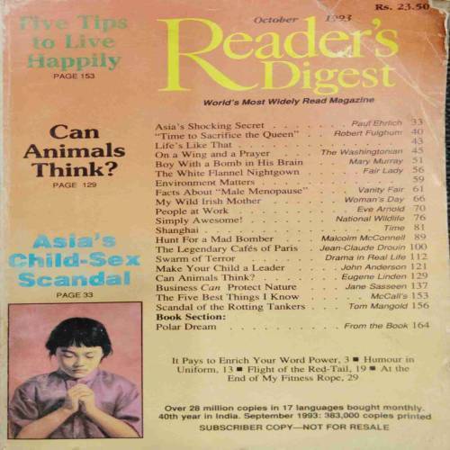 Reader's Digest (October 1993)