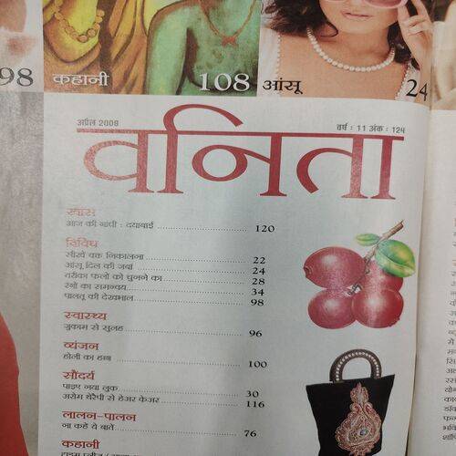 Vanita . Edition :- ( April - 2008 ). 701 Idea Bane Smart Women .