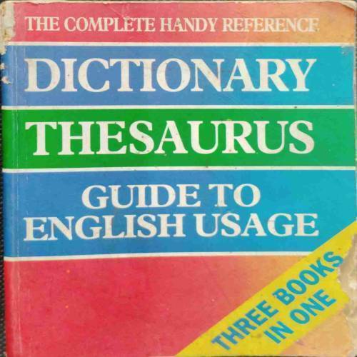DICLTIONARY ,THESAURUS GUIDE TO ENGLISH USAGE