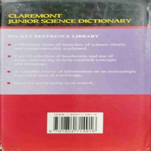 CLAREMONT JUNIOR SCIENCE DICLTIONARY