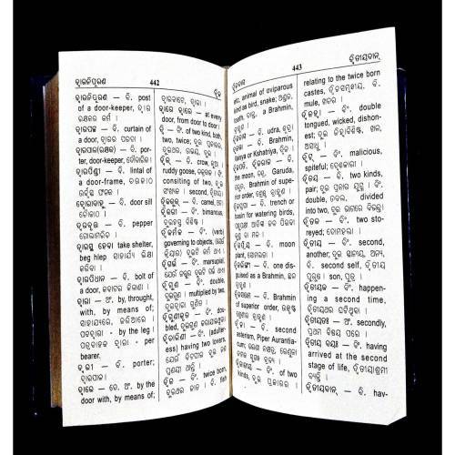Oriya - English - Oriya Dictionary .