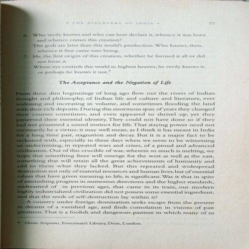 Jawaharlaal Nehru The Discovery Of India ( Page No.642 )