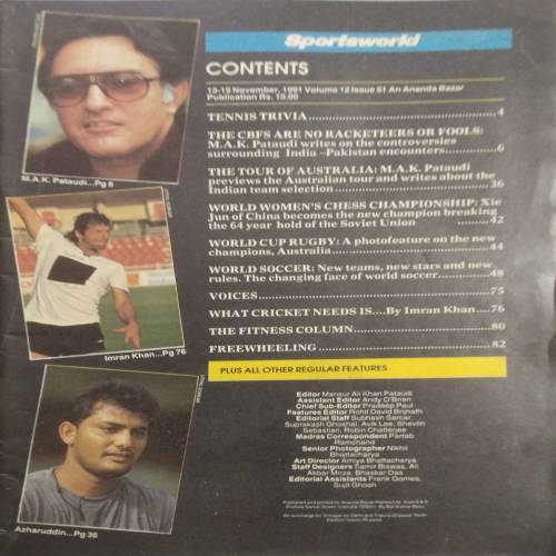 Sportsworld (13-19 Nov, 1991)