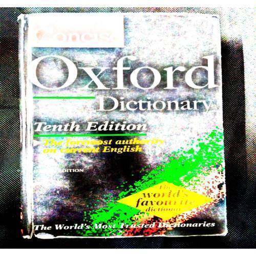 Oxford Concise English Dictionary .