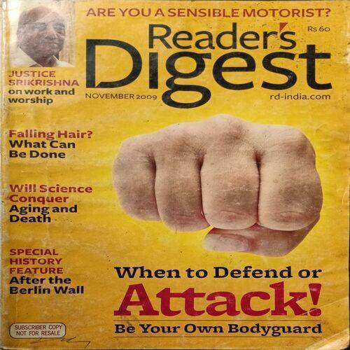 Reader’s Digest ( November 2009 )
