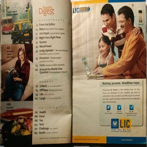 Reader’s Digest ( November 2009 )