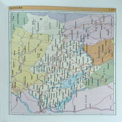 Himachal Pradesh Road Atlas & State Distance Guide