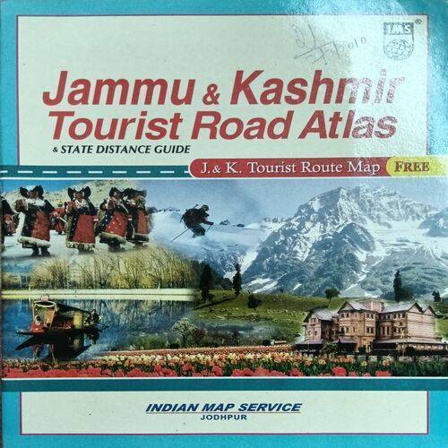 Jammu & Kashmir Tourist Road Atlas ( Free J&K Tourist Route Map Inside )