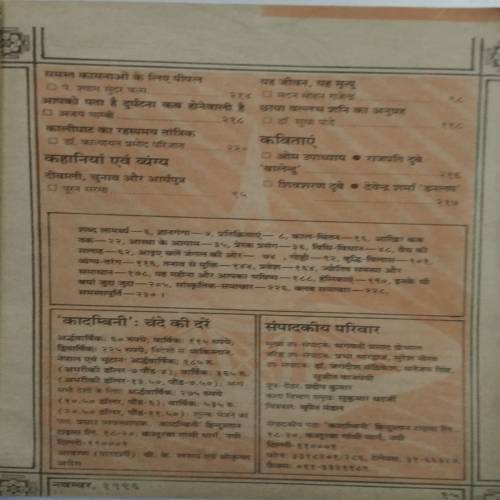 Kadambini (November 1996)