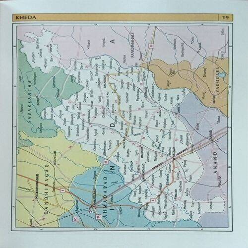Gujarat Road Atlas & State Distance Guide
