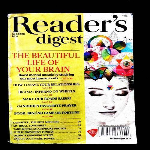 Reader's Digest ( October 2014 ) .