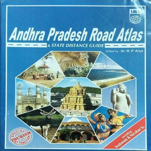 Andhra Pradesh Road Atlas 7 State Distance Guide