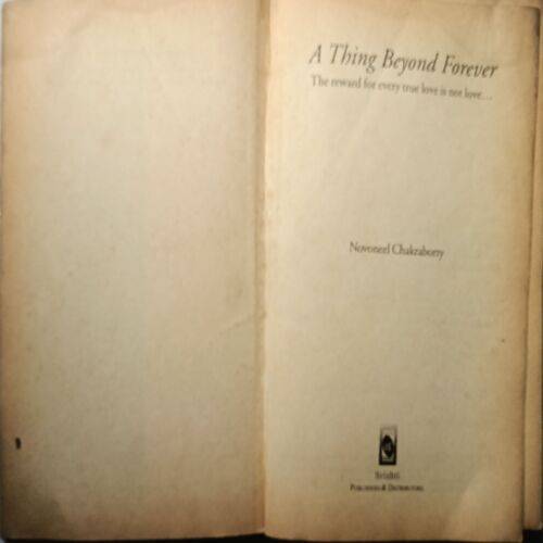 A Thing Beyond Forever ( Novoneel Chakraborty )