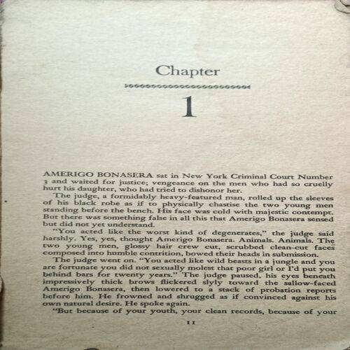 The Godfather ( Front Cover Missing And Page No. 47 Half Cut )