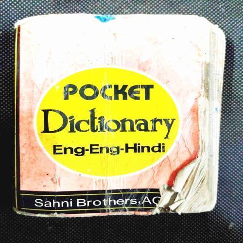 Sahani Pocket Ditionary .