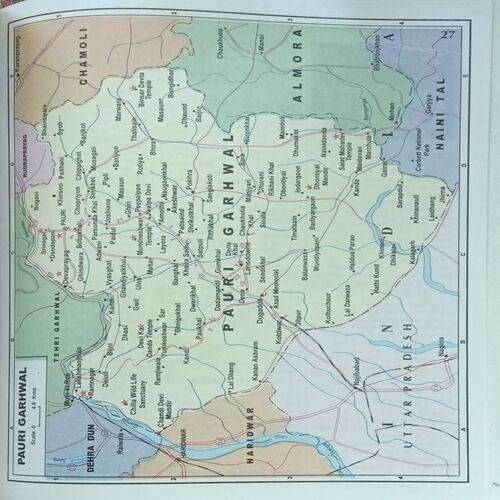 Uttarakhand Road Atlas & State Distance Guide