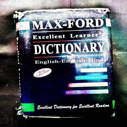 Max-Ford Excellent Learner's Dictionary ( Eng - Eng  - Hindi ) .