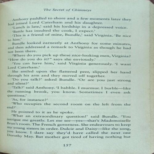 The Secret Of Chimneys ( Agatha christie )