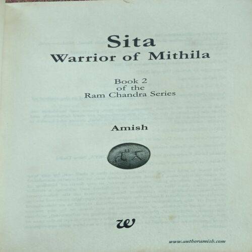 Sita Warrior Of Mithila ( Amish )