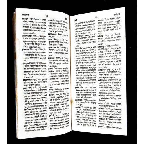 Oxford English - Hindi Dictionary .
