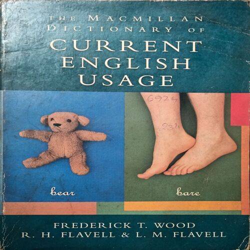 The Macmillan Dictionary Of Current English Usage ( Page No. 328 )