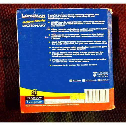 Longman Active Study Dictionary .